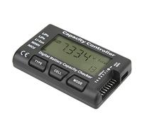 Tomantery Tester di Tensione Intelligente per Controller di capacità della Batteria per Batterie Agli Ioni di Litio NiCd NiMH per Uso Interno/esterno