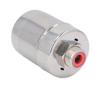 Tomantery Valvola a Galleggiante con Spegnimento Automatico in Acciaio Inossidabile per Controllo del Livello del Serbatoio Dell'acqua, Controller per Valvola a Galleggiante G1/2 DN15 in Acciaio