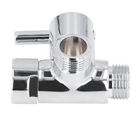 Tomantery Valvola Deviatrice per Braccio Doccia in Metallo Deviatore per Soffione Doccia a Mano Durevole per Bagno G 1/2 Connessione Universale