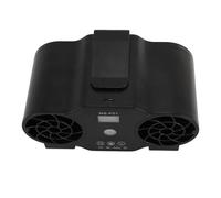 Tomantery Ventilatore Portatile Ricaricabile a 4 velocità Avanti e Indietro con Cintura per L'estate All'aperto, Flusso D'aria Extra Potente per un Raffreddamento Rapido, Adatto per Viaggi, (5000mAh)