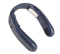 Tomantery Ventole Appese Al Collo Ventola di Raffreddamento Portatile a Doppio Raffreddamento USB per Viaggi Allenamenti All'aperto 1 Secondo Freddo 4000 MAh (Blu)