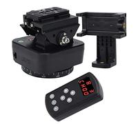 Tomantery YT1000 Telecamera Panoramica con Testa a Sfera Elettrica, Telecomando Wireless, Rotazione a 360° per Riprese Video, Compatibile con la Maggior Parte delle Fotocamere per gli Appassionati di