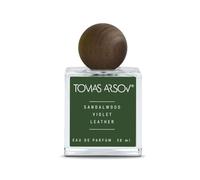 Tomas Arsov Santal | Sandal | Violet | Leather | Profumo unisex da 50 ml | Profumo legnoso di lunga durata | Acento speziato | Caldo dissolvenza | Design elegante