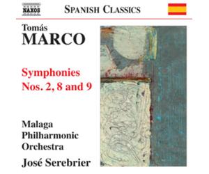 Tomas Marco Tomas Marco: Symphonies Nos. 2, 8 and 9 (CD) Album