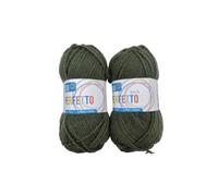 TOMASELLI MERCERIA 2 Gomitoli Lana Acrilica Morbida Perfetto Mez Cucirini Originals 50 Gr. - 08347