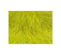 TOMASELLI MERCERIA 50 Cm Passamaneria Piumato Penne Naturale Struzzo Alta 15 Cm - Giallo Limone