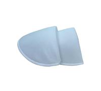 TOMASELLI MERCERIA Coppia Spalline Foderate Spugna 0° Misura Senza Adesivo Spalla Alta 1 Cm