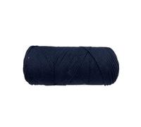 TOMASELLI MERCERIA Cordino 3 Mm Macra More Cotone Uncinetto 250 GR macramè Crochet Filo 200 Mt - Blu