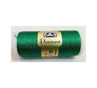 TOMASELLI MERCERIA Filo Diamant Metallico DmC per Cucire a Macchina - Verde