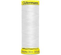 TOMASELLI MERCERIA Gütermann Maraflex Filo Elastico 150 m - Alta qualità, Taglia Unica - Bianco