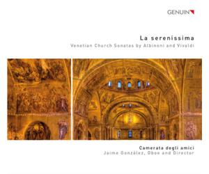 Tomaso Albinoni La Serenissima: Venetian Church Sonatas By Albinoni and Viv (CD)