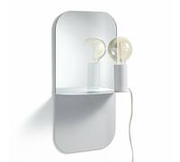 Tomasucci lampada / mensola / specchio / comodino Magic shelf white