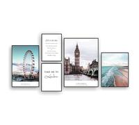 Tomasucci Wink Design composizione quadri LONDON