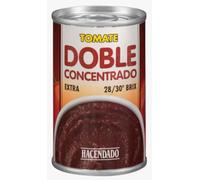 Tomate Doble Concentrado Extra 28/30° Brix, 170g, Concentrato di Pomodoro in Lattina, pack 5