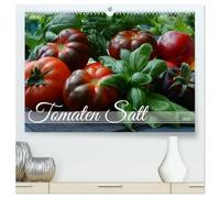 Tomaten Satt (hochwertiger Premium Wandkalender 2026 DIN A2 quer), Kunstdruck in Hochglanz: Ich habe meine zwei Leidenschaften in diesem Projekt ... sondern auch ein absoluter Augenschmaus!