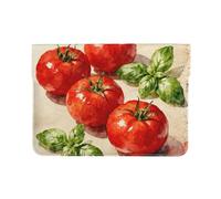 Tomato Basil - Custodia protettiva in pelle fresca per computer portatile, 13 pollici, custodia protettiva per MacBook, borsa sottile per computer da viaggio quotidiano