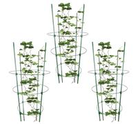 Tomato Cage - 3 Pieces Garden Trellis Plant Support, Tall Tomato Cages for Pots | Gardening Supplies, Plant Support Stands for Vines, Fruits, Flowers, Climbing Plants, Cucumber, Beans, Roses