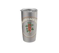 Tomato Cage Crew per chi coltiva pomodori nell'orto Bicchiere termico in acciaio inox doppia parete