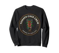 Tomato Cage Crew per Chi coltiva pomodori nell'orto Felpa