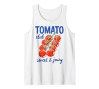 Tomato Club Vegetable Lover Gardener Plant Foodie Canotta