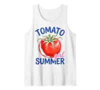 Tomato Girl Summer Garden Veggie Lover Aesthetic Canotta