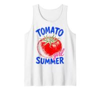 Tomato Girl Summer Garden Veggie Lover Aesthetic Canotta