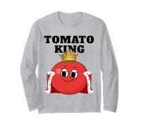 Tomato King | Maglietta per Ragazzi Tomato Lover | Tomato da Uomo Maglia a Manica