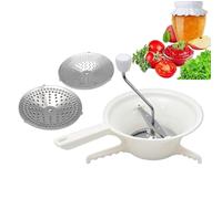 Tomato Mill for Sauce - 3 Interchangeable Discs, Tomato Grinder