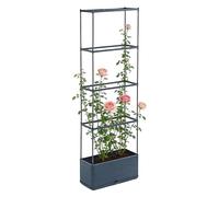 Tomato Planter With Trellis, Watering Raised Garden Bed Planter Box, Tomato Cages For Climbing Vegetables Plant, Tomaato Cage With Trellis For Garden Outdoor Indoor Greenhouse Patio Balcony Terrace
