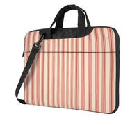 Tomato Red Stripes Materasso ticchettio Laptop Bag Laptop Case 15.6 Pollice Borse per Computer Imbottito Copertura Del Manicotto Per Le Donne Uomini