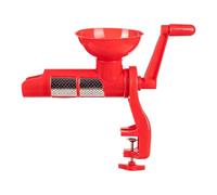 Tomato Sauce Maker, Hand Crank with Filter Food Processing Design, Red | Tomato Sauce Maker Machine for Purees Juices Jams Fruits Vegetables Dining Room
