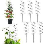 Tomato Twist Stake, 2025 New Spiralss Pomodoro Stakess, Climbing Plant Stake Tower Plant Supports, Heavy Duty Metal Spiral Rods for Garden Vegetables and Flowers (10 pezzi) (10 spirale)