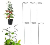 Tomato Twist Stake, 2025 New Spiralss Tomato Stakess, Climbing Plant Stake Tower Plant Supports, Heavy Duty Metal Spiral Rods for Garden Vegetables and Flowers (10 pezzi), 10 pezzi