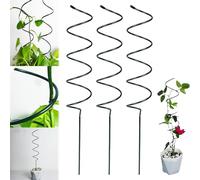 Tomato Twist Stake, 3/5/10 PCS Twisted Tomato Stakes, Plant Supports Spiral Tomato Cage, Climbing Plant Stake, Spiral Plant Climbing Frame (3Pcs)