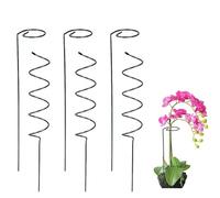 Tomato Twist Stake,6/10PCS Spiral Tomato Stakes,2025 New Plant Support Stakes Single Stemmed Flower Support Hoops Spiral, to Grow Upright Makes Plants (Straight + Curved,6pcs)