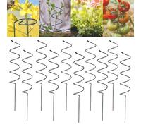 Tomato Twist Stake, Spiral Tomato Stakes, Climbing Plant Stake Tower Plant Supports (Spiral Wire*10pc)