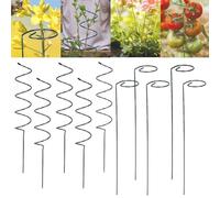Tomato Twist Stake, Spiral Tomato Stakes, Climbing Plant Stand Tower Plant Supports (mix*10pc)