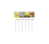 Tomato Twist Stake, Spiral Tomato Stakes, Climbing Plant Stand Tower Plant Supports (Ring Stake*6pc)