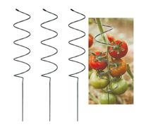 Tomato Twist Stake, Spiral Tomato Stakes, Plant Supports Spiral Tomato Cages, Climbing Plant Stake Tower Plant Supports (3 PCS)