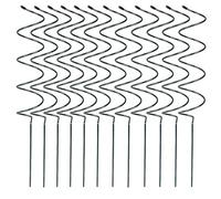 Tomato Twist Stake, Twisted Tomato Stakes Plant Supports Cages for Tomatoes, Cucumbers, Beans & Flowers Home Garden, Greenhouse & Potted Plants (12PCS A)