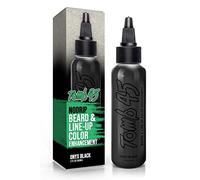 Tomb 45 No Drop Enhancement Color (Onyx Black) | Hair Enhancer for Beard & Lineup | Spray riempitivo resistente all'acqua | Fodera per barba da barbiere per acconciature più spesse e piene