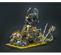 Tomb King on Bone Dragon Vecchio mondo COMMISSIONE dipinto