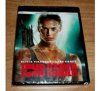 Tomb Raider 4K UHD + Blu-Ray Nuovo Sigillato Azione Avventura