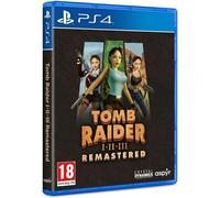 Tomb Raider I-III Remastered Trilogy Starring Lara Croft Ps4 Gioco Eu Italiano