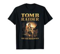 Tomb Raider The Last Revelation Cave Scene Retro Video Game Maglietta