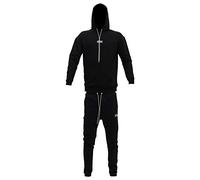 TOMBARRON da uomo Tuta di lusso dalla vestibilità rilassata | L | Black