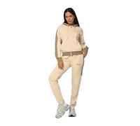 TOMBARRON Tuta casual da donna con cerniera per la perdita di stress | S | Ecru