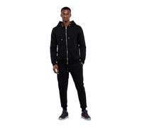 TOMBARRON Tuta da uomo per il tempo libero Full Zipper Casual Tracksuit | XXL | Black