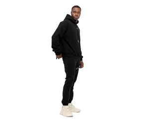 TOMBARRON Tuta in pile da uomo | S | Black