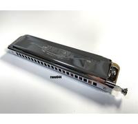 Tombo n.1244 G Key UNICA Chromatic Harmonica 22 fori 44 suoni